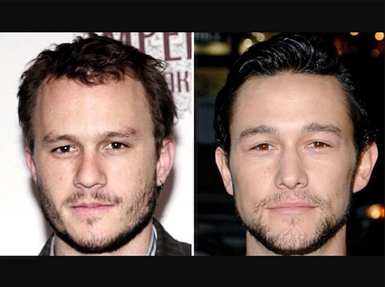 Heath Ledger and Joseph Gordon-Levitt