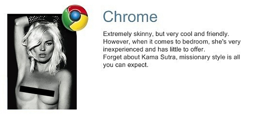 If browsers were women - Chrome