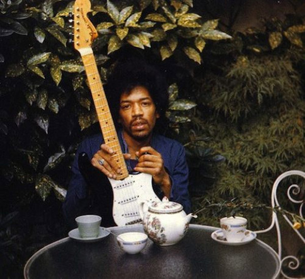 Last known photos of famous people - Jimi Hendrix